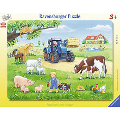 Пазл «Лето в деревне», 10 деталей, Ravensburger