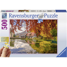Пазл "Тихая мельница", 500 деталей, Ravensburger