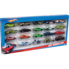 Базовые машинки (упаковка из 20-ти), Hot Wheels Mattel