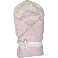 Конверт-одеяло на выписку Жемчужинка, Сонный гномик, розовый
