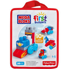 Конструктор красный, MEGA BLOKS First Builders