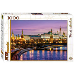 Пазл "Москва. Набережная", 1000 деталей, Step Puzzle