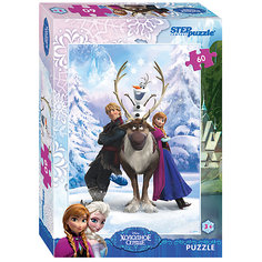 Пазл "Холодное сердце", 60 деталей, Step Puzzle