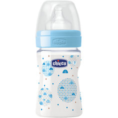 Бутылочка Well-Being Boy 0мес.+, сил.соска,РР,150мл., CHICCO