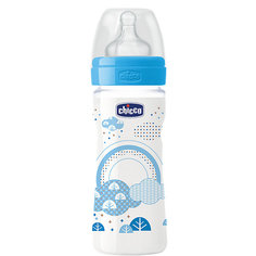 Бутылочка Well-Being Boy 2мес.+, сил.соска средн.поток, РР, 250мл., CHICCO