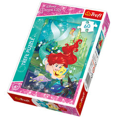 Ариэль и ее друзья, 60 деталей Trefl