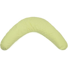 Подушка для беременных "Аура" 190х37 (сатин) с шариками полистирола, La Armada, зеленый