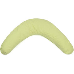 Подушка для беременных "Аура" 190х37 (сатин) c холлофайбером, La Armada, зеленый