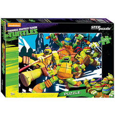 Пазл "Черепашки Ниндзя", 120 деталей, Step Puzzle