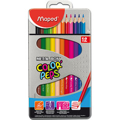 Набор цветных карандашей COLORPEPS, 12 цв. Maped