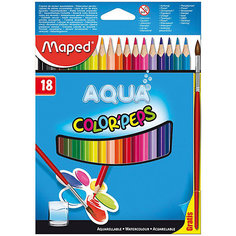 Набор цветных карандашей АКВА COLORPEPS, 18 цв. Maped