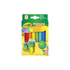 Незасыхающий пластилин "Классика", 8 цв Crayola