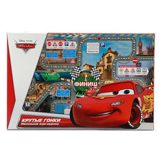 Настольная игра-ходилка "Крутые гонки", Тачки, Умка