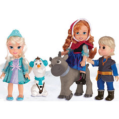 Игровой набор "5 кукол", 15 см, Холодное Сердце Disney