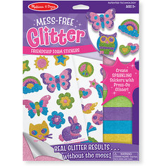 Создание пенных сверкающих стикеров "Дружба" Melissa & Doug