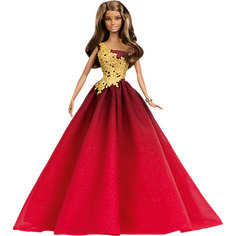 Праздничная Barbie в красном платье Mattel