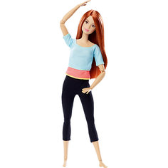 Кукла "Безграничные движения" в светло-голубом, Barbie Mattel