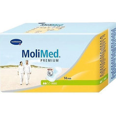 Прокладки MoliMed Premium mini впитываемость 316 мл, 14шт, Hartmann