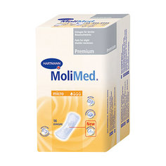 Прокладки MoliMed Premium micro впитываемость 260 мл., 14шт., Hartmann