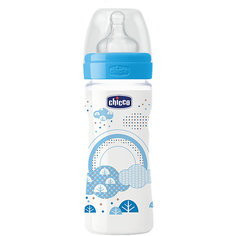 Бутылочка Well-Being Boy 2мес.+, сил.соска, РР, 250мл., CHICCO