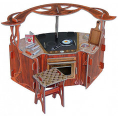 Сборная модель "Коллекционный набор мебели "Кухня" Умная Бумага