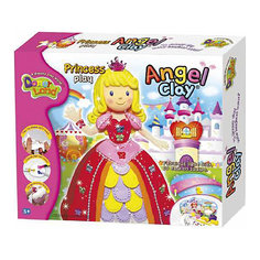Игровой набор для лепки из глины  "Princess Play", Angel Clay