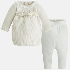 Комплект: платье и леггинсы для девочки Mayoral