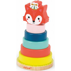 Игрушка - пирамидка "Лисичка", Janod