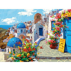 Пазл "Весна в Санторини", 2000 деталей, Castorland
