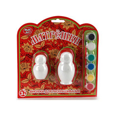 Фигурки для раскрашивания "Матрешки" Играем вместе