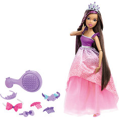 Кукла большого размера с длинными волосами, Barbie Mattel