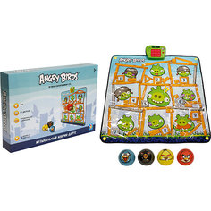 Музыкальный коврик-игра дартс , 4 мячика, Angry Birds 1 Toy