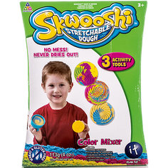 Набор для лепки с аксессуарами "Смешивание цветов" Skwooshi