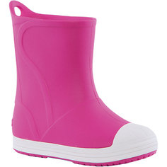 Резиновые сапоги Bump It Boot для девочки Crocs, розовый