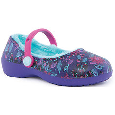 Сабо Karin Graphic Lined Clog для девочки Crocs