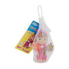 Фигурка для ванной "Маша с леденцом и рыбкой", Маша и медведь, Играем вместе