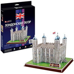 Пазл 3D "Лондонский Тауэр (Великобритания)", CubicFun
