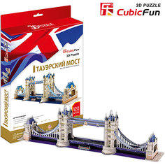 Пазл 3D "Тауэрский Мост (Великобритания)", CubicFun