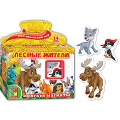 Игра на магнитах "Лесные жители", Vladi Toys