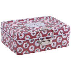 Коробка для безделушек и мелочей "Шебби шик красная" (12.5*9*4см) Феникс Презент