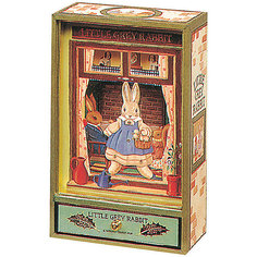 Музыкальная шкатулка "Little Grey Rabbit©" Rabbit, Trousselier, Grey/Green