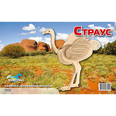 Страус, Мир деревянных игрушек МДИ