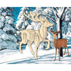 Олень (20*18*7 см), Мир деревянных игрушек МДИ