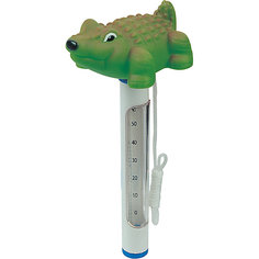 Плавающий термометр "Крокодил", Bestway, зелёный