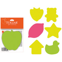 Фигурный блок с липким слоем (100 листов), в ассортименте Tukzar