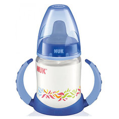 Бутылочка First Choice пласт. (ПП) 150 мл., NUK, синий