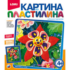 Картина из пластилина Цветочек Lori