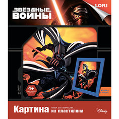Картина из пластилина Звездные войны Дарт Вейдер Lori