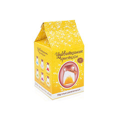 Набор для выращивания кристаллов "Удивительный кристалл - Желтый" Бумбарам