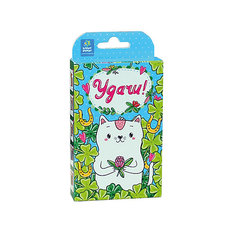 Набор для выращивания "Живая открытка" - Удачи! Кот, Happy Plant Бумбарам